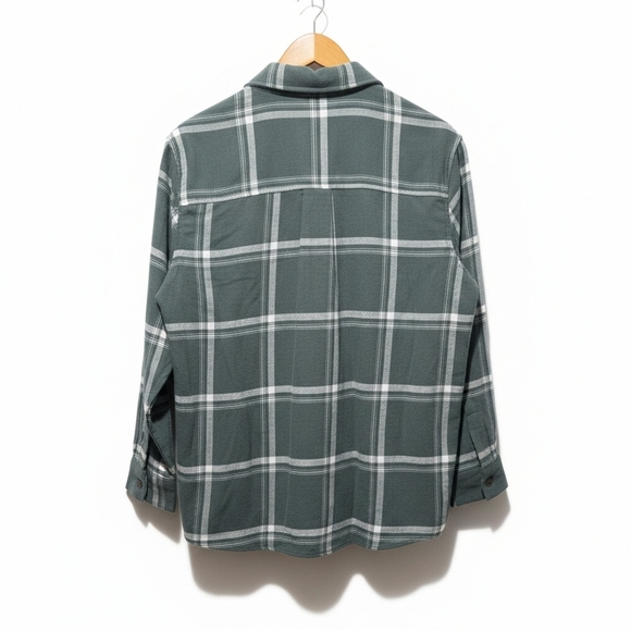 ​NWT Joie Green Plaid Button Down Shirt Size Small -Heritage Chic Cottagecore - Picture 3 of 9